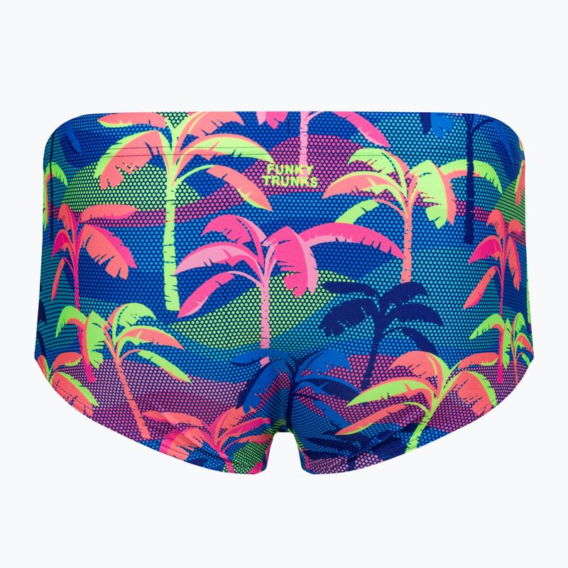 Bokserki pływackie męskie Funky Trunks Sidewinder Trunks palm a lot 2