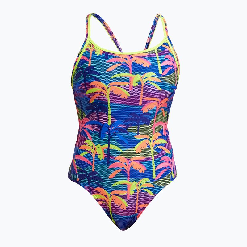 Strój pływacki jednoczęściowy damski Funkita Diamond Back One Piece palm a lot