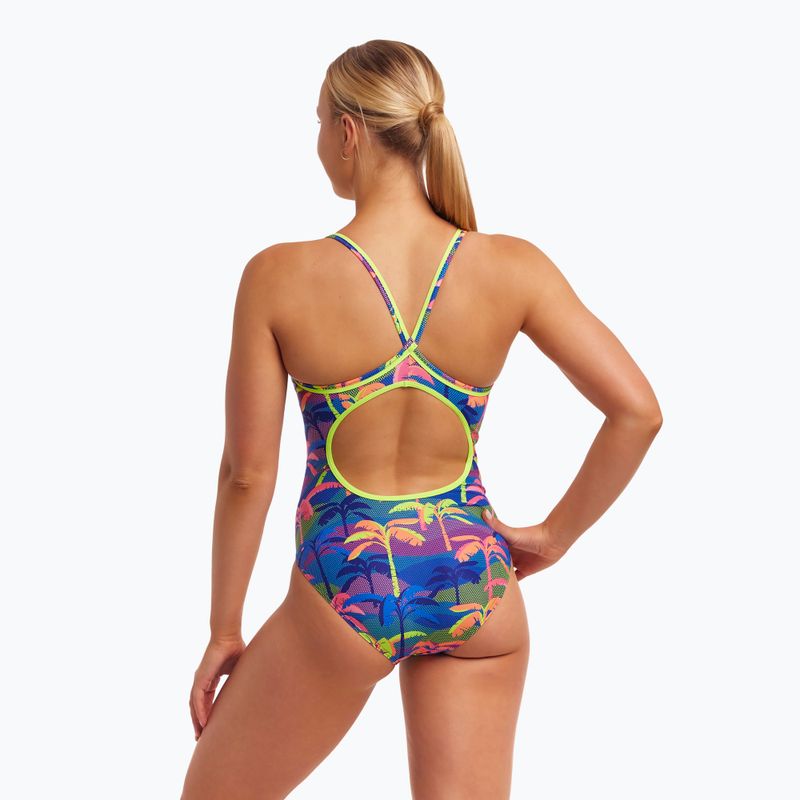 Strój pływacki jednoczęściowy damski Funkita Diamond Back One Piece palm a lot 3