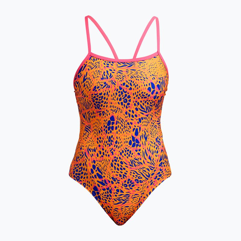 Strój pływacki jednoczęściowy damski Funkita Single Strap One Piece hide pride