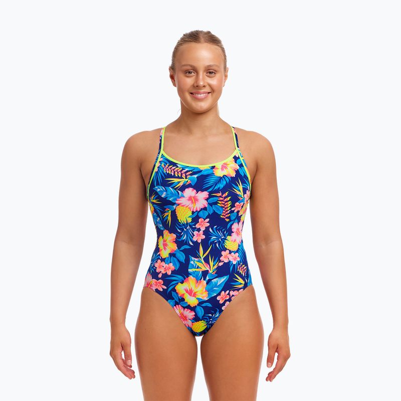 Strój pływacki jednoczęściowy damski Funkita Diamond Back One Piece in bloom 2