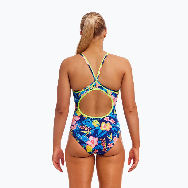 Strój pływacki jednoczęściowy damski Funkita Diamond Back One Piece in bloom 3