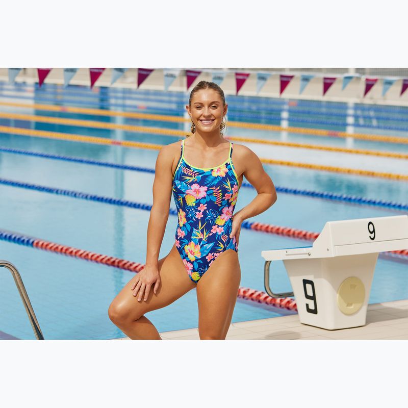 Strój pływacki jednoczęściowy damski Funkita Diamond Back One Piece in bloom 5