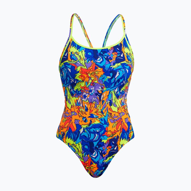 Strój pływacki jednoczęściowy damski Funkita Diamond Back One Piece mixed mess