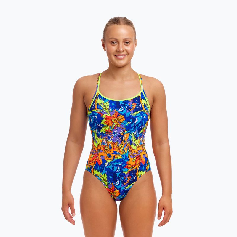 Strój pływacki jednoczęściowy damski Funkita Diamond Back One Piece mixed mess 2