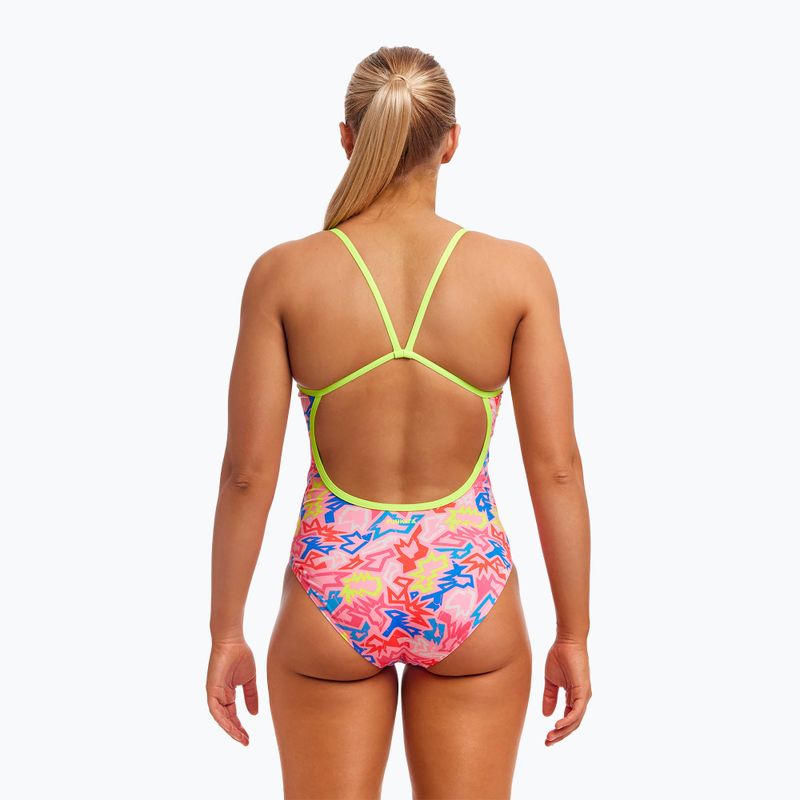 Strój pływacki jednoczęściowy damski Funkita Single Strap One Piece rock star 3