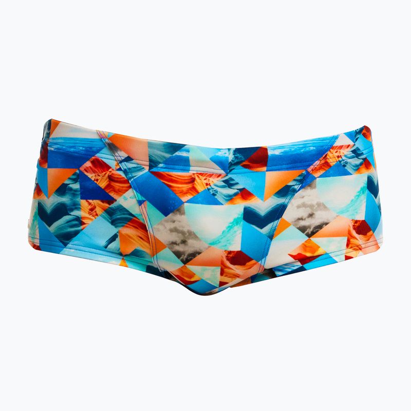 Bokserki pływackie męskie Funky Trunks Classic Trunks smashed wave