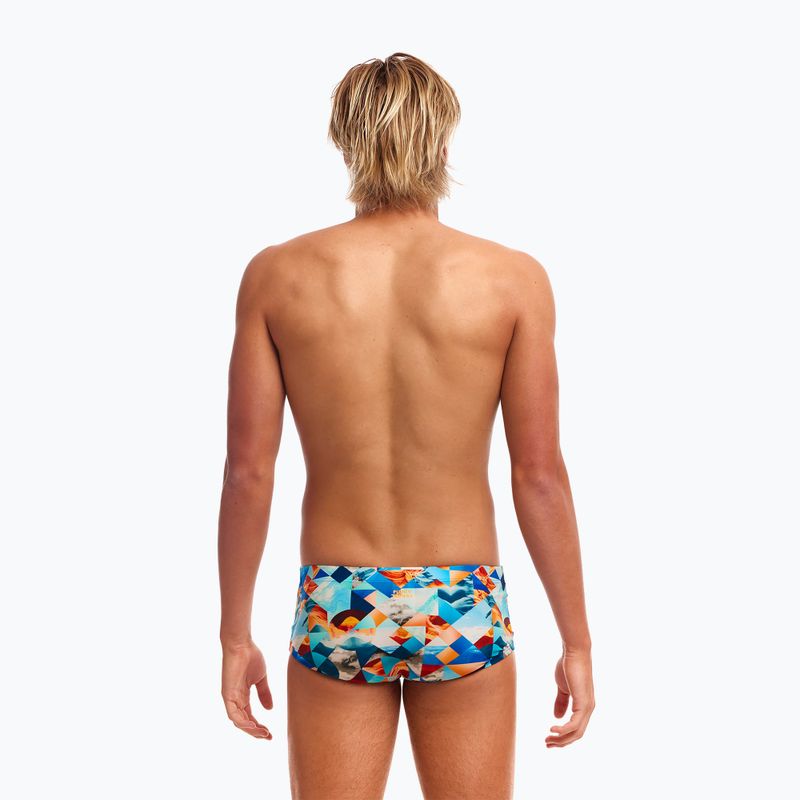 Bokserki pływackie męskie Funky Trunks Classic Trunks smashed wave 3