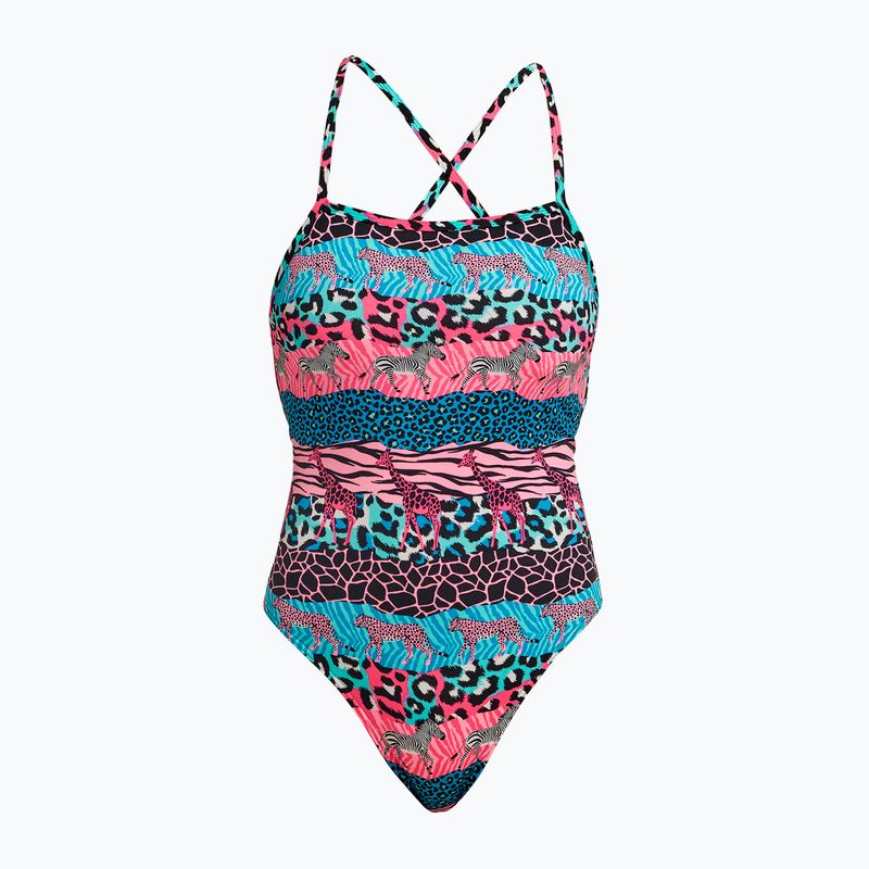 Strój pływacki jednoczęściowy damski Funkita Strapped In One Piece wild things
