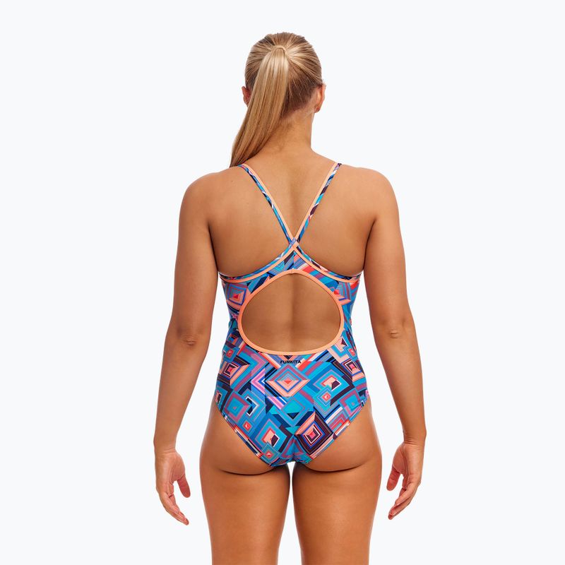 Strój pływacki jednoczęściowy damski Funkita Diamond Back One Piece boxed up 3