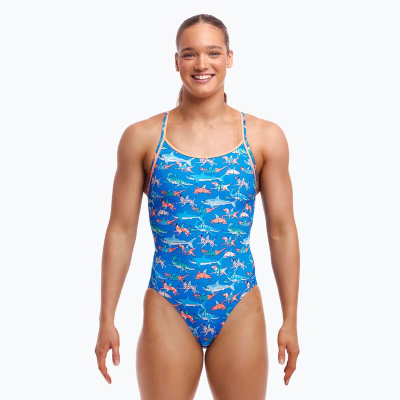 Strój pływacki jednoczęściowy damski Funkita Diamond Back One Piece fin swimming 2