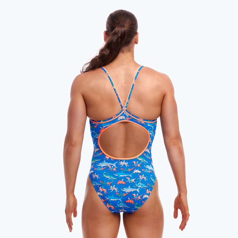 Strój pływacki jednoczęściowy damski Funkita Diamond Back One Piece fin swimming 3