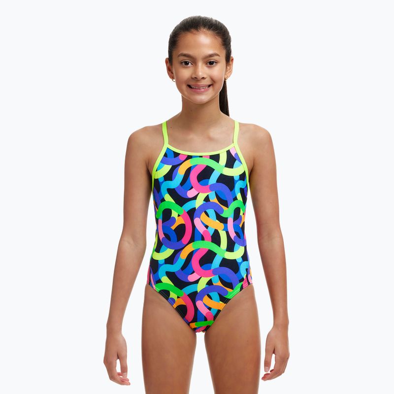 Strój pływacki jednoczęściowy dziecięcy Funkita Diamond Back One Piece got worms 2