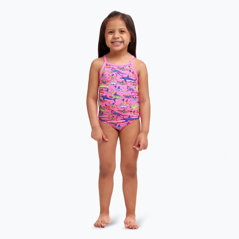 Strój pływacki jednoczęściowy dziecięcy Funkita Printed One Piece learner lane 2