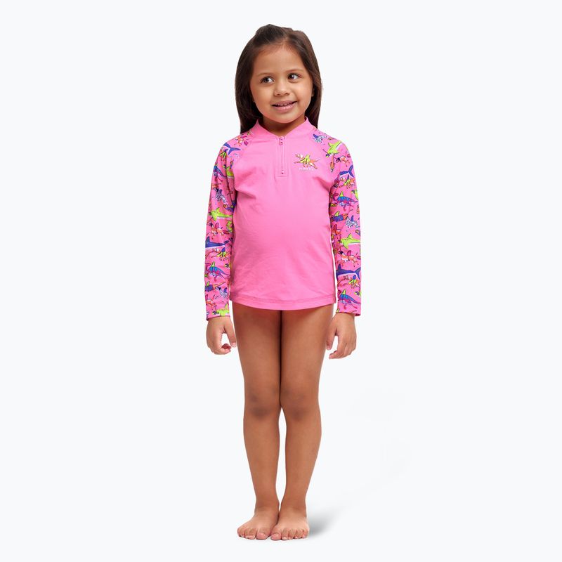 Longsleeve + majtki do pływania dziecięce Funkita Zippy Rashie & Brief learner lane 2