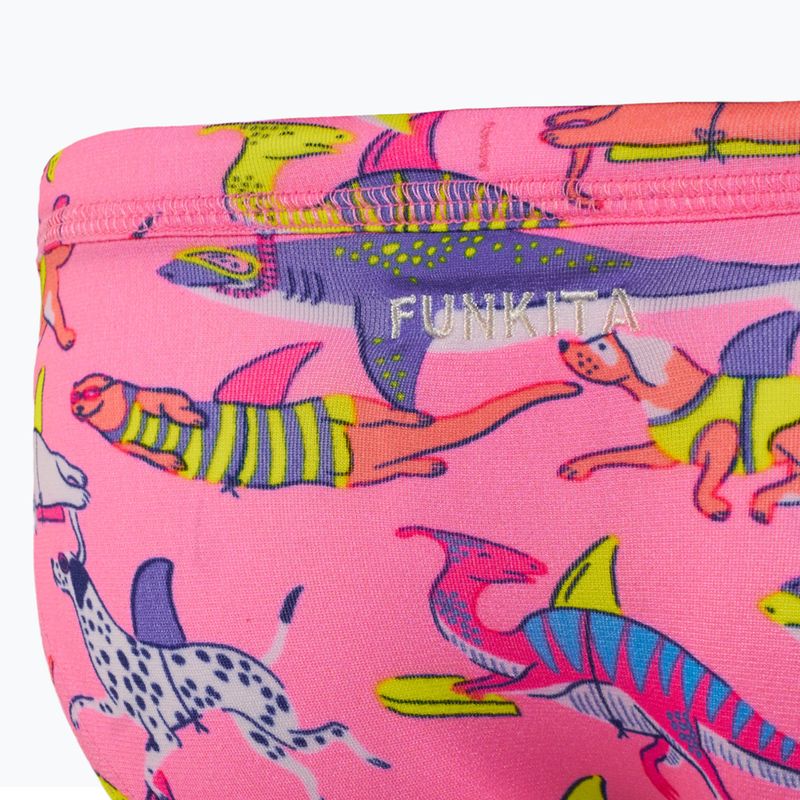 Longsleeve + majtki do pływania dziecięce Funkita Zippy Rashie & Brief learner lane 4