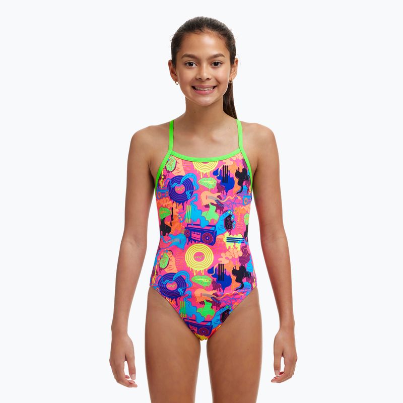 Strój pływacki jednoczęściowy dziecięcy Funkita Single Strap One Piece lotsa pop 2