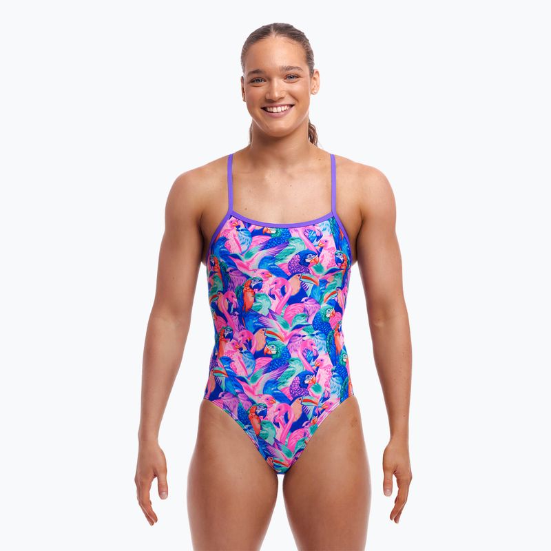 Strój pływacki jednoczęściowy damski Funkita Single Strap One Piece birds gone wild 2