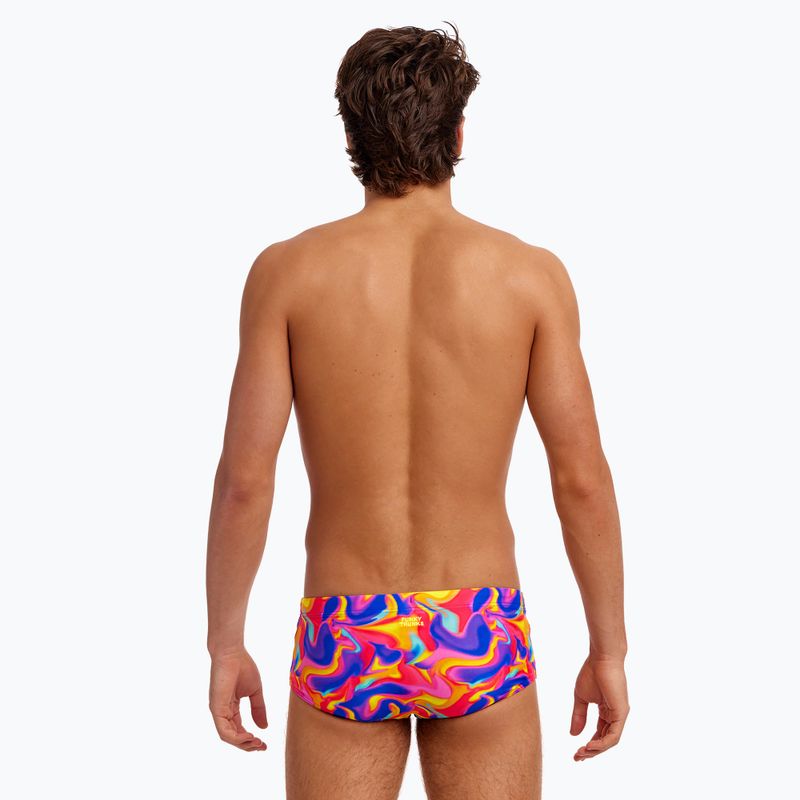 Bokserki pływackie męskie Funky Trunks Sidewinder Trunks summer swirl 3