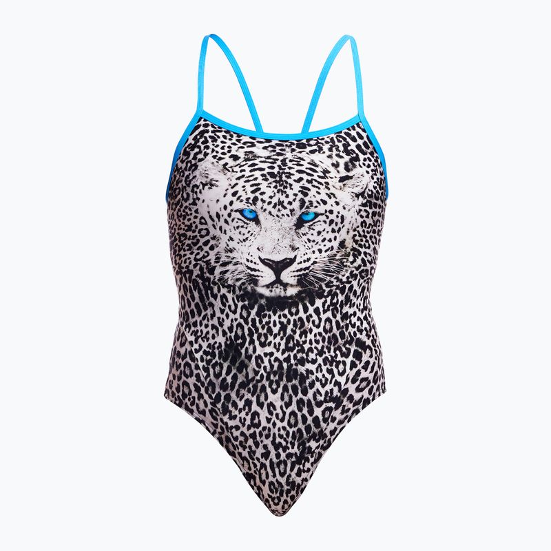 Strój pływacki jednoczęściowy damski Funkita Single Strap One Piece white walker