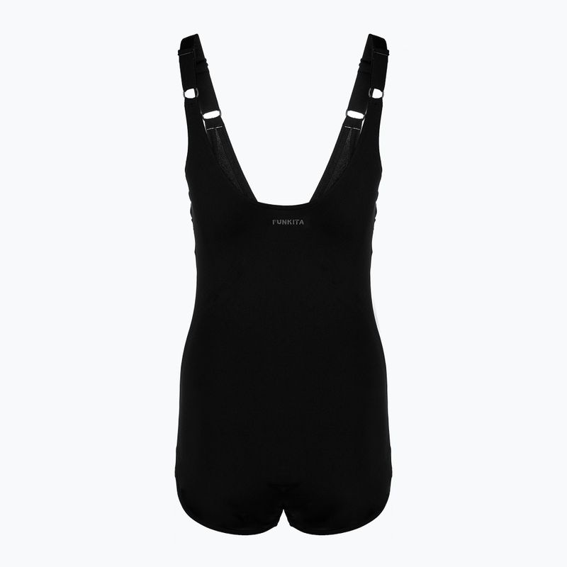 Strój pływacki jednoczęściowy damski Funkita Scoop Neck One Piece still black 2