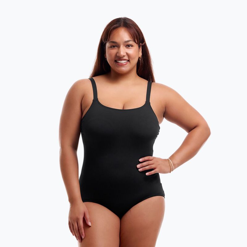 Strój pływacki jednoczęściowy damski Funkita Scoop Neck One Piece still black 4