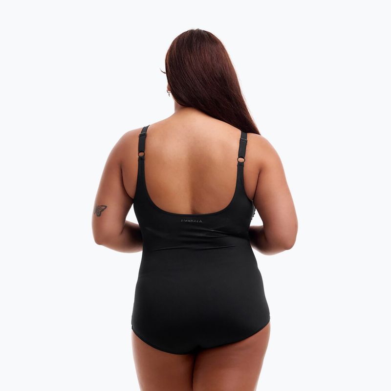 Strój pływacki jednoczęściowy damski Funkita Scoop Neck One Piece still black 5