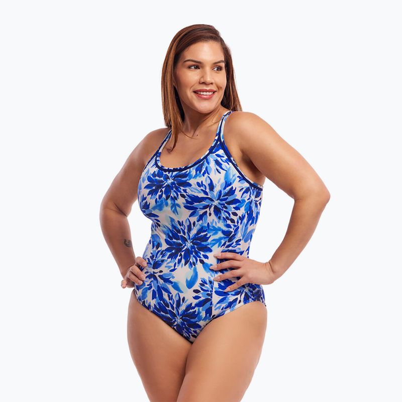 Strój pływacki jednoczęściowy damski Funkita Locked In Lucy One Piece blossom blue