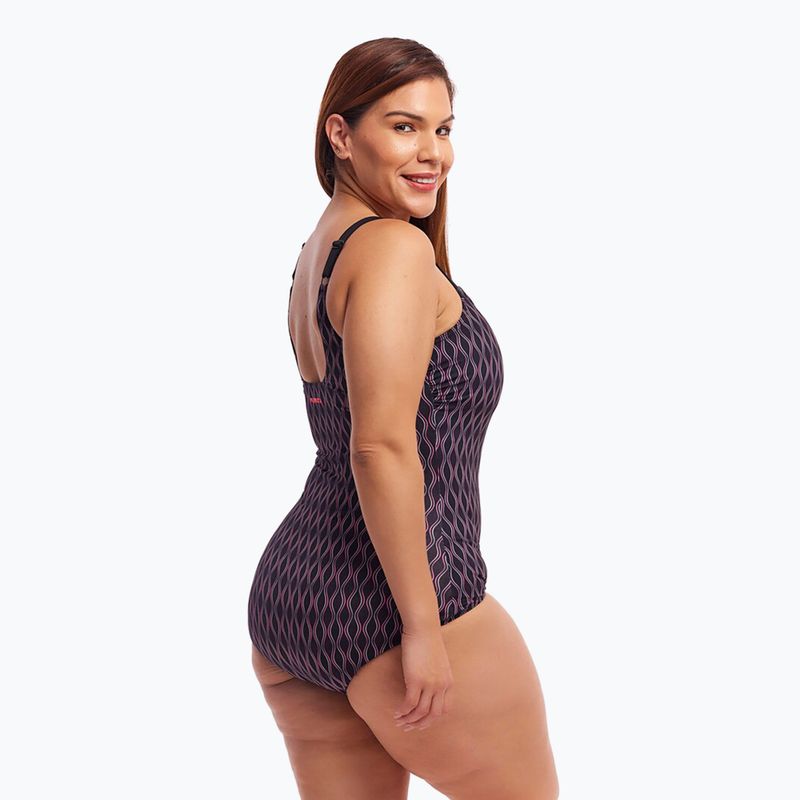 Strój pływacki jednoczęściowy damski Funkita Scoop Neck One Piece curvy queen 2