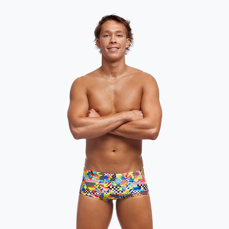 Bokserki pływackie męskie Funky Trunks Classic Trunks junk yard