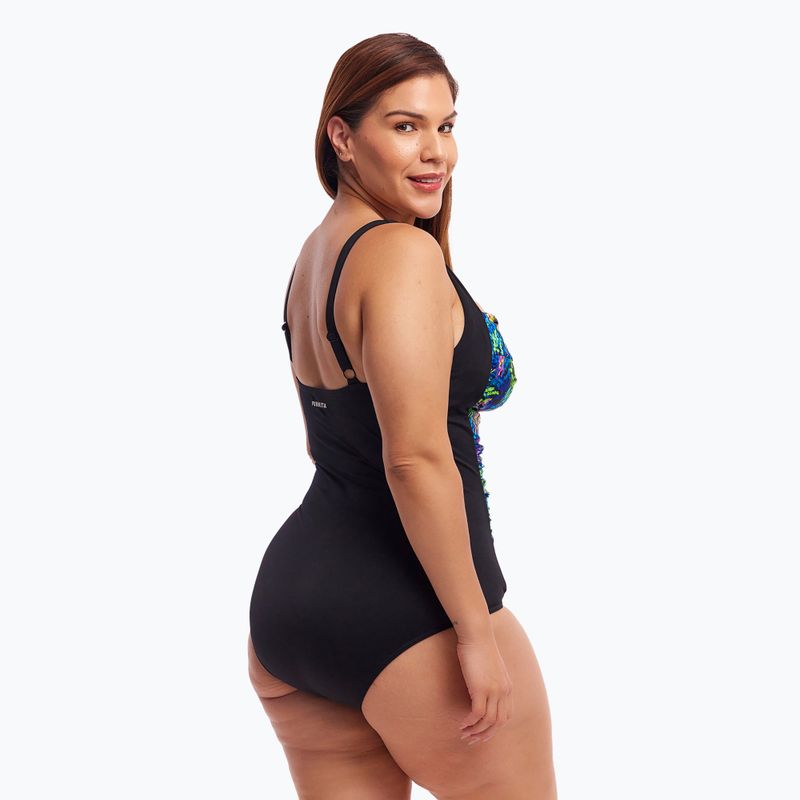 Strój pływacki jednoczęściowy damski Funkita Ruched One Piece midnight meadow 6