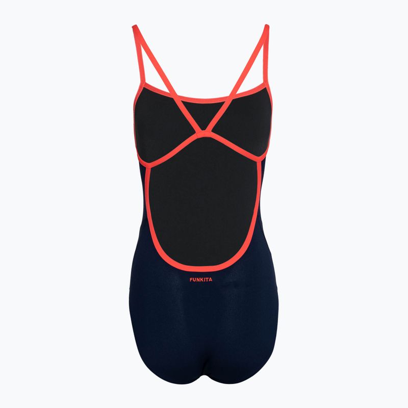 Strój pływacki jednoczęściowy damski Funkita Single Strap One Piece ocean fire 2