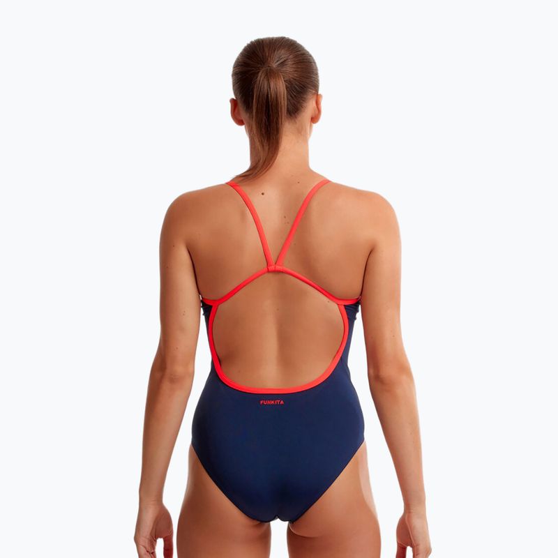 Strój pływacki jednoczęściowy damski Funkita Single Strap One Piece ocean fire 6