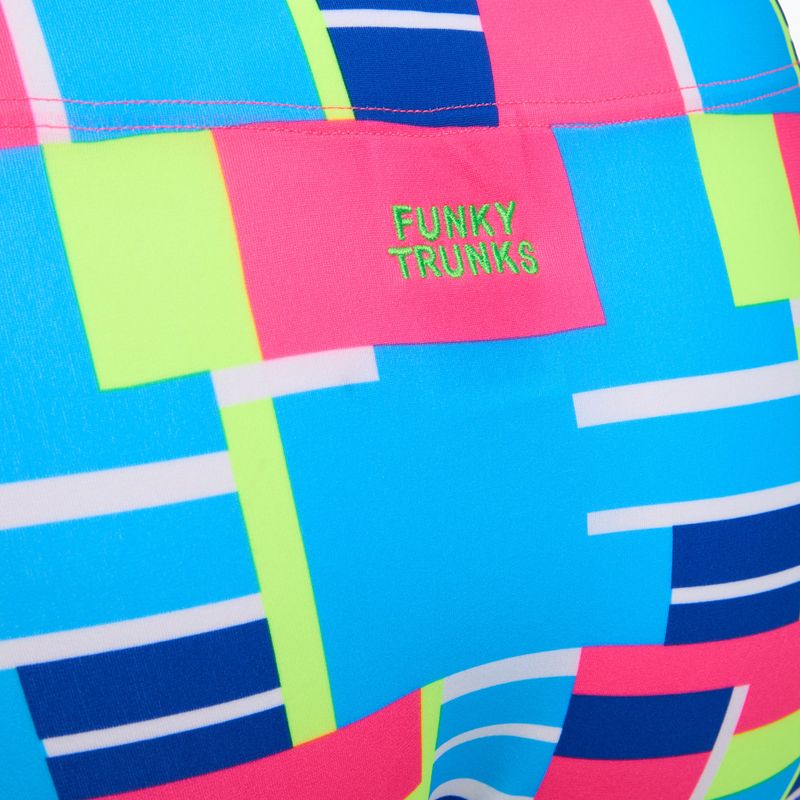 Bokserki pływackie męskie Funky Trunks Classic Trunks blok tok 3