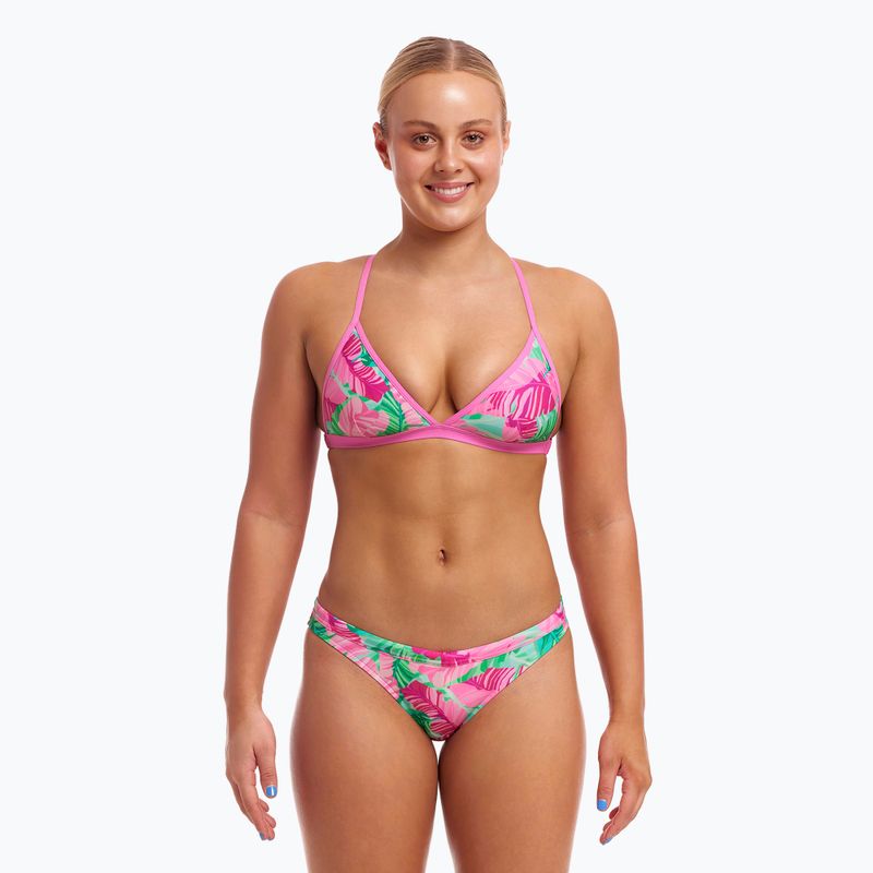 Góra od stroju kąpielowego Funkita Tri Top tropic palm 2