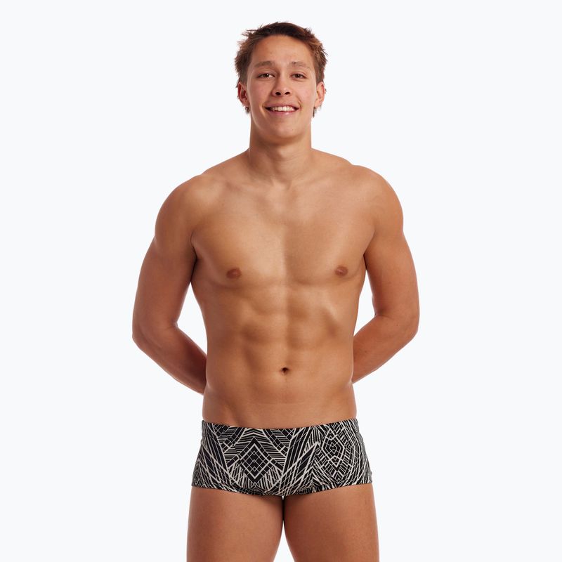 Bokserki pływackie męskie Funky Trunks Classic Trunks space signals 4