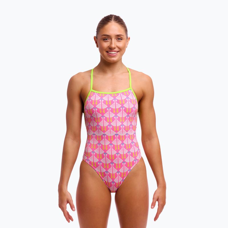Strój pływacki jednoczęściowy damski Funkita Strapped In One Piece duck duck goose 2