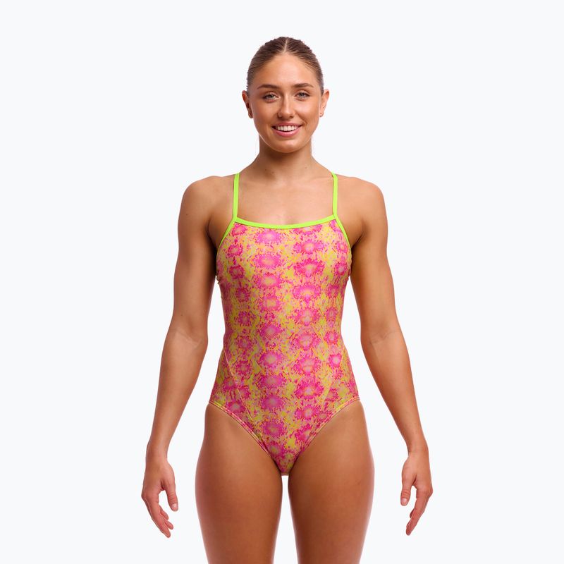 Strój pływacki jednoczęściowy damski Funkita Single Strap One Piece poison pink 2