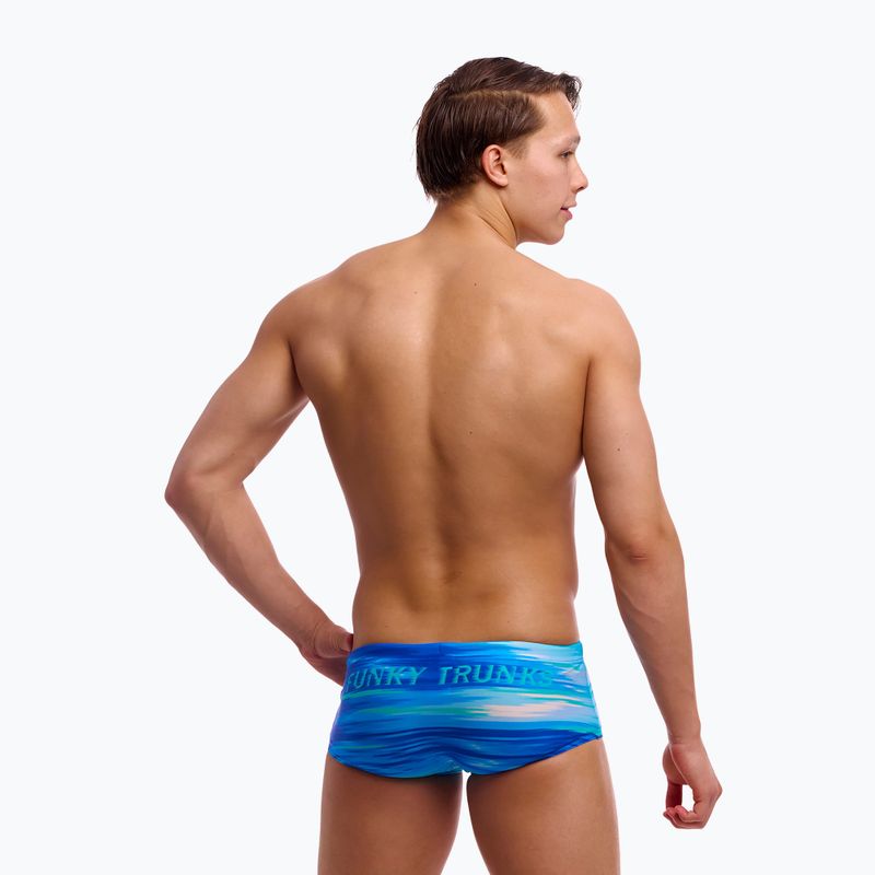 Bokserki pływackie męskie Funky Trunks Sidewinder Trunks sea breeze 3