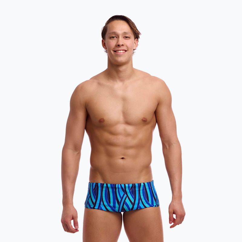 Bokserki pływackie męskie Funky Trunks Sidewinder Trunks snork city 2