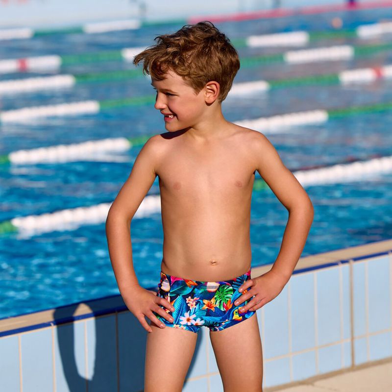 Bokserki pływackie dziecięce Funky Trunks Printed Trunks birdie wordie 4