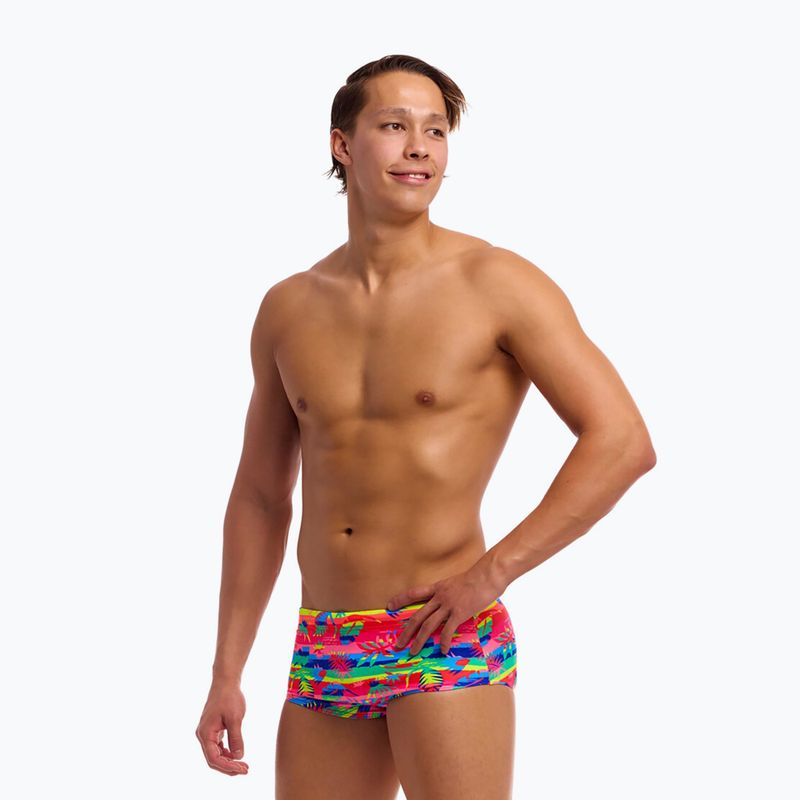 Bokserki pływackie męskie Funky Trunks Sidewinder Trunks free foliage 2