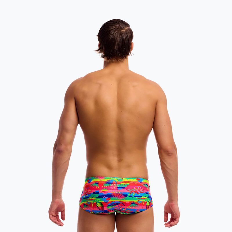 Bokserki pływackie męskie Funky Trunks Sidewinder Trunks free foliage 3