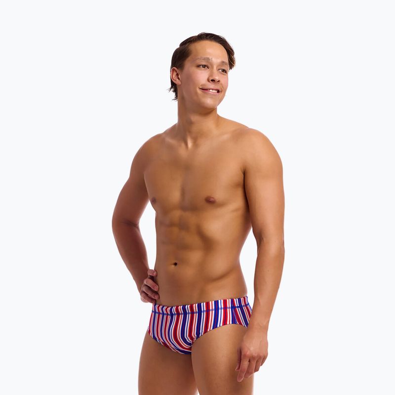 Slipy pływackie męskie Funky Trunks Classic Brief i want you 2