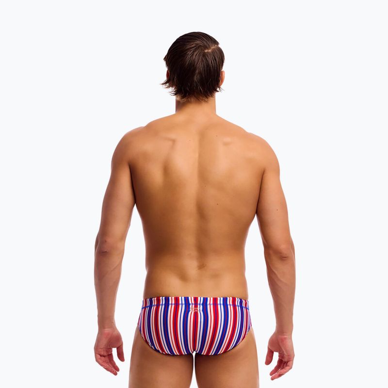 Slipy pływackie męskie Funky Trunks Classic Brief i want you 3