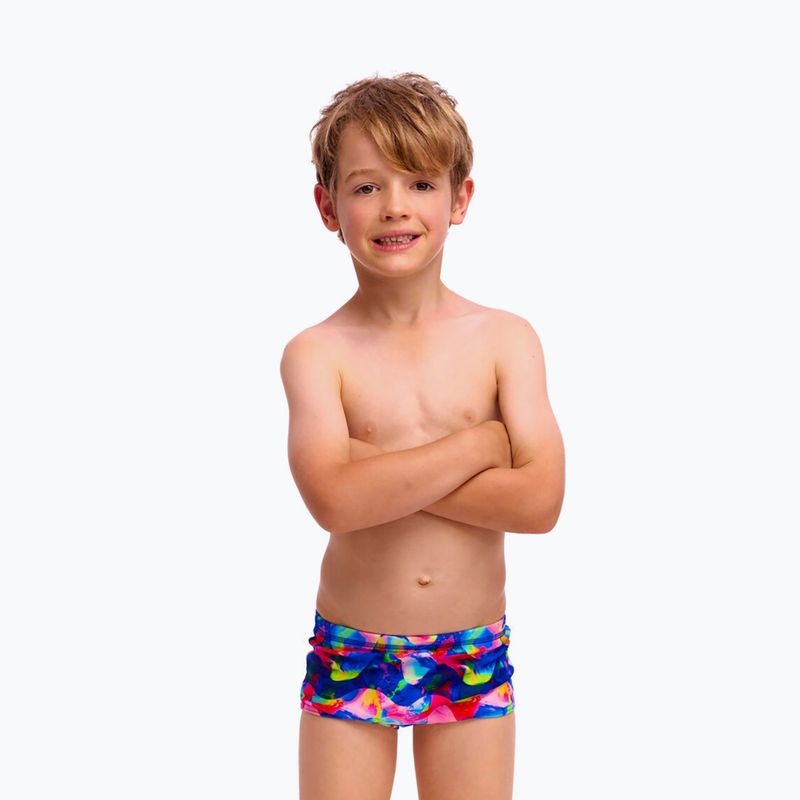 Bokserki pływackie dziecięce Funky Trunks Printed Trunks wet wave 2