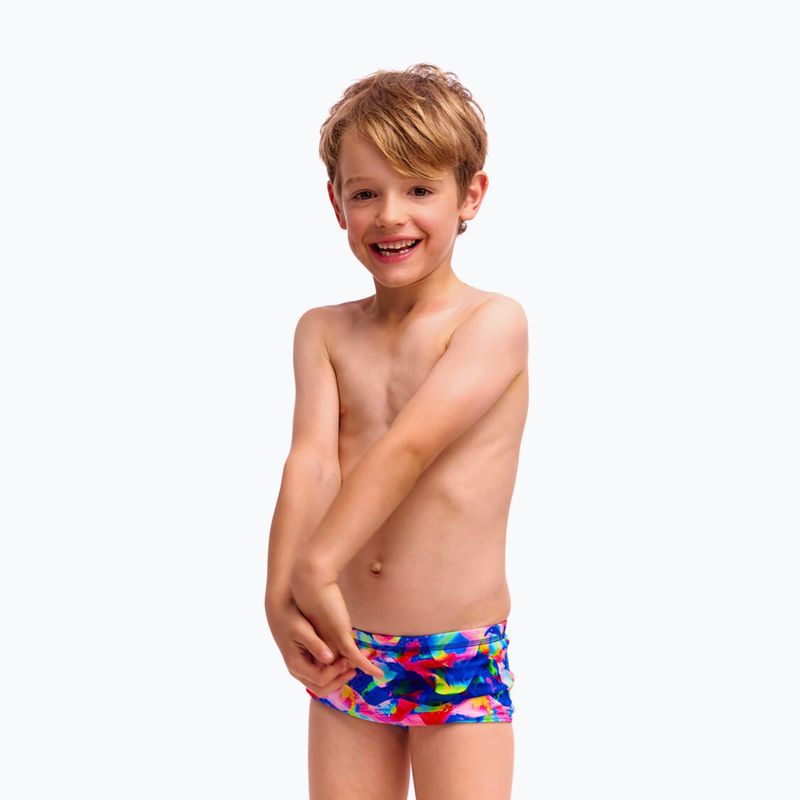 Bokserki pływackie dziecięce Funky Trunks Printed Trunks wet wave 5