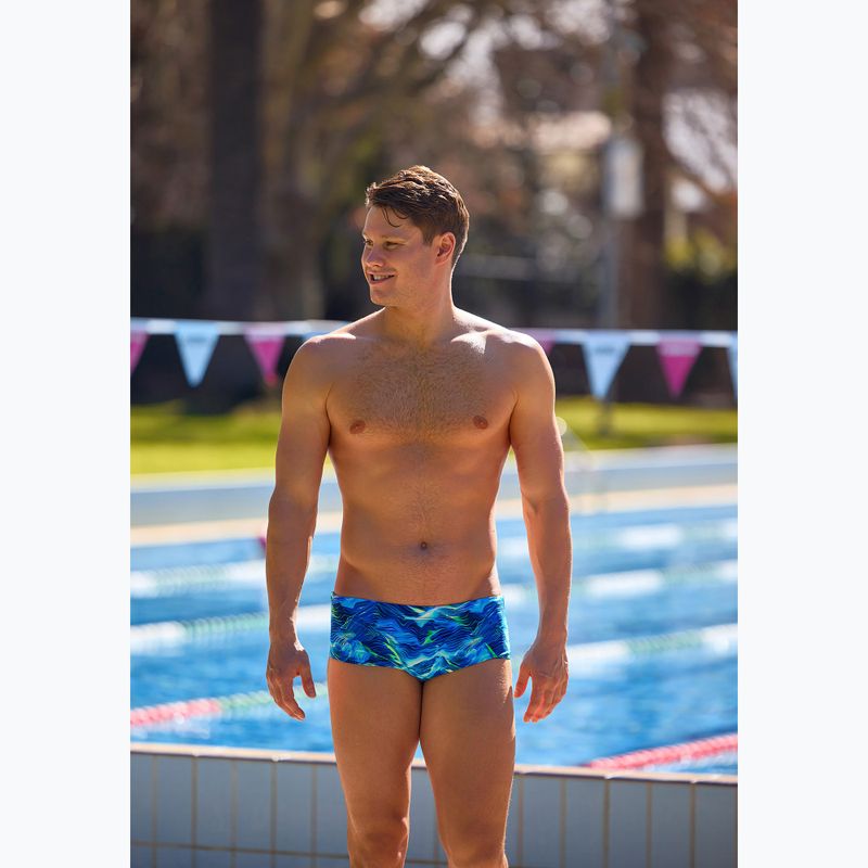 Bokserki pływackie męskie Funky Trunks Sidewinder Trunks storm chaser 5