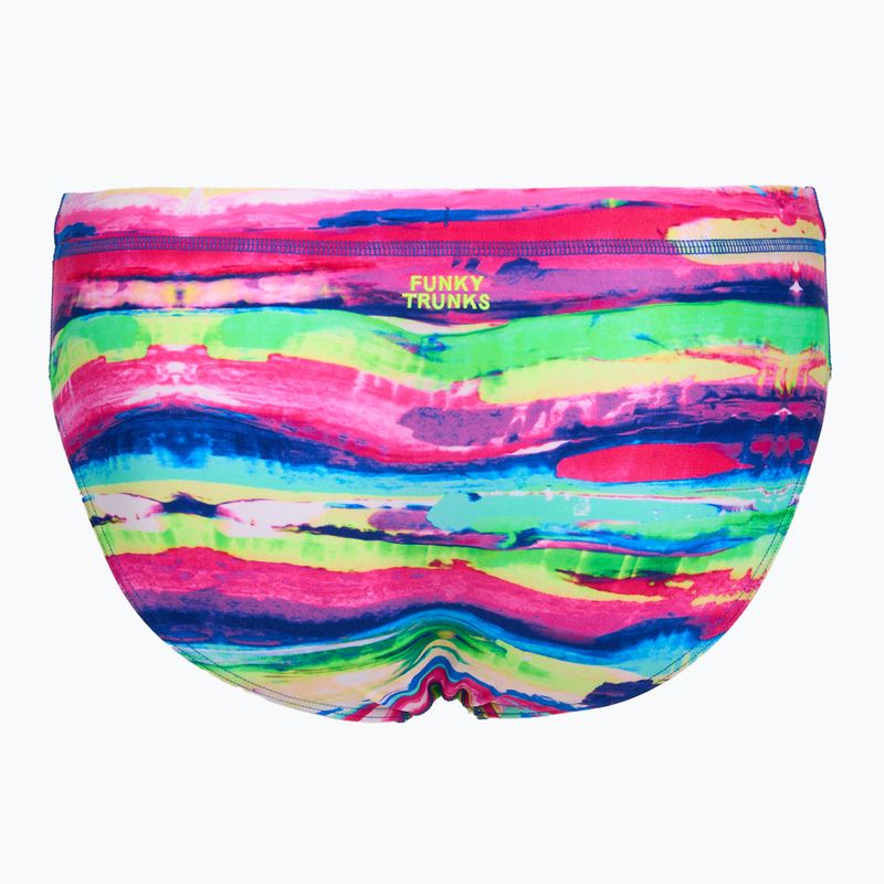 Slipy pływackie męskie Funky Trunks Classic Brief paint patch 2