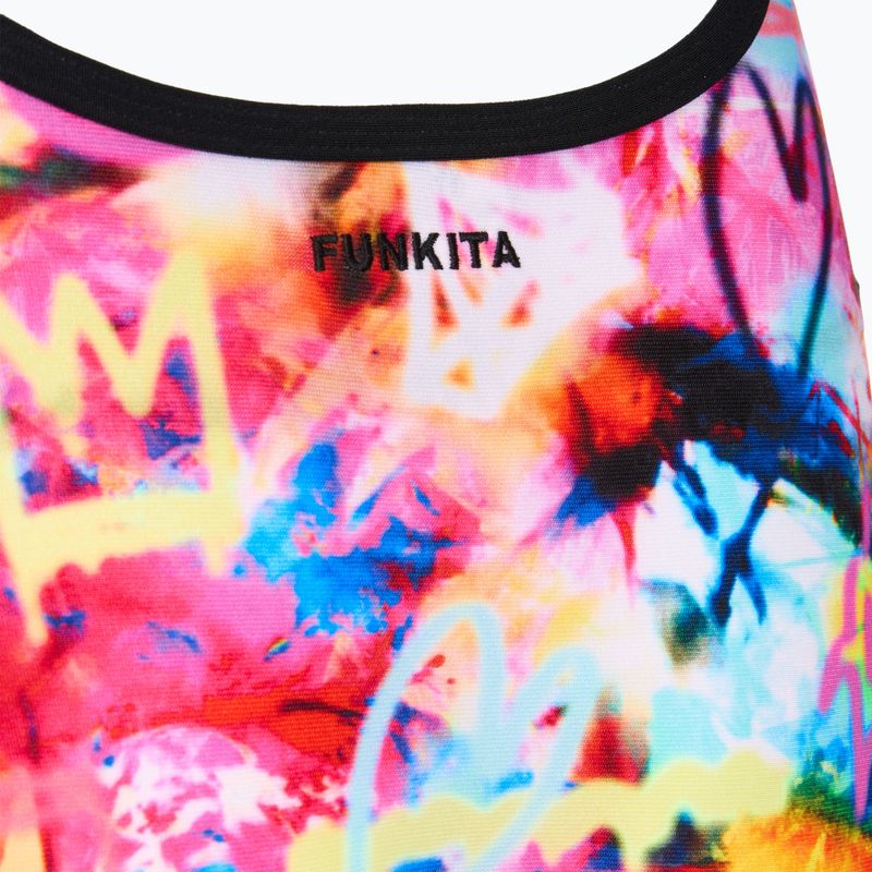Strój pływacki jednoczęściowy damski Funkita Single Strap One Piece tag her 3